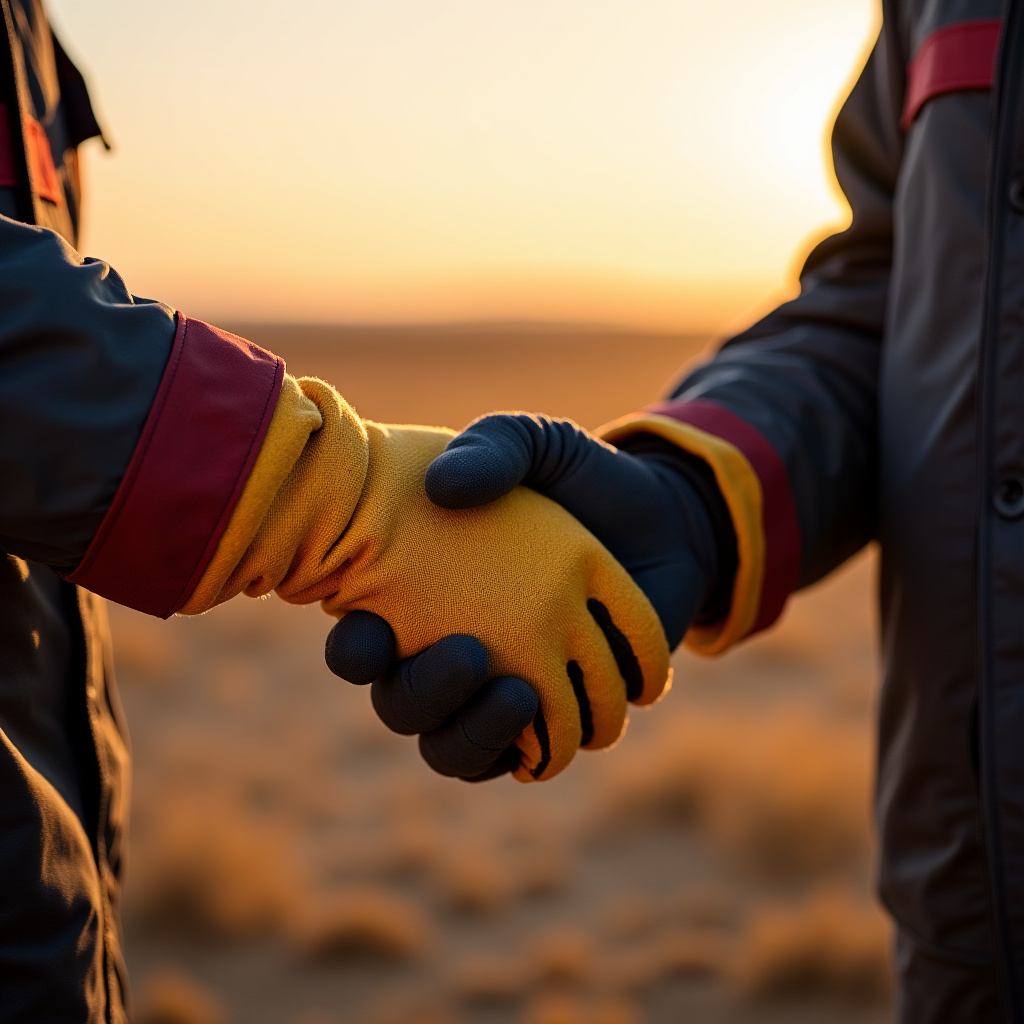 Руки соединяют звенья цепи